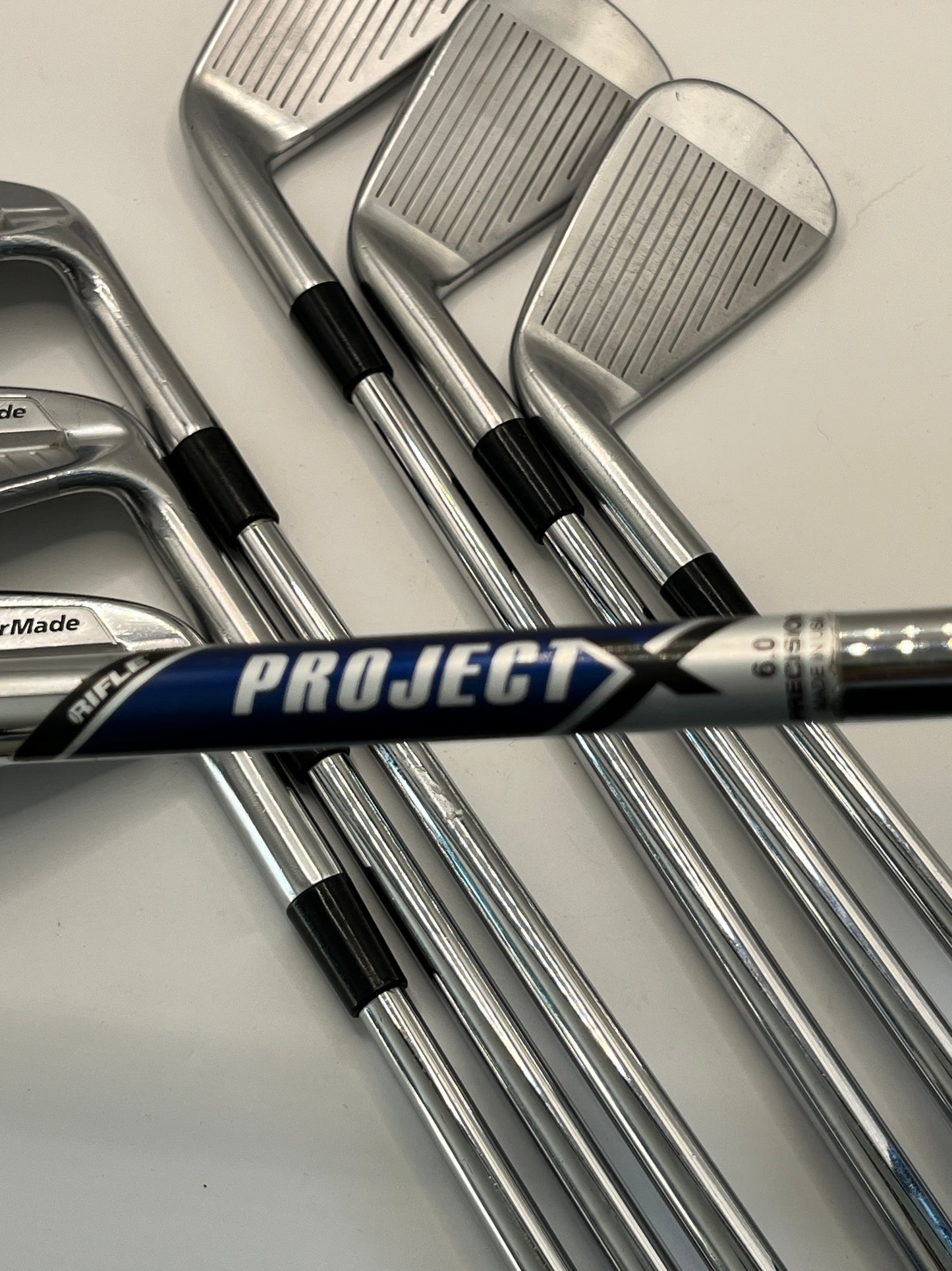 Taylormade P760 Irons / 4-PW / Stiff Flex / Project X Rifle 6.0