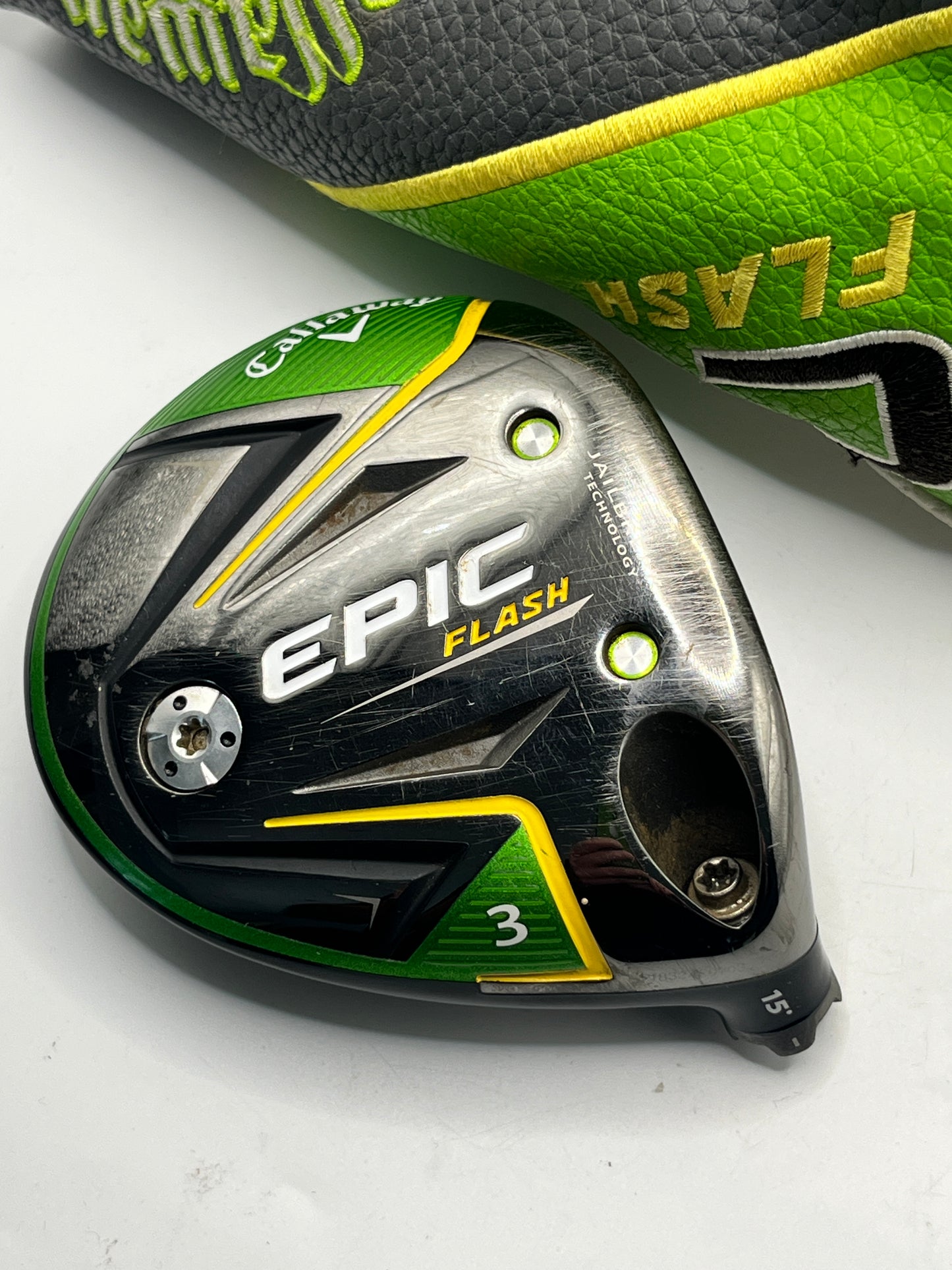 Callaway Epic Flash #3 Wood / 15 Degree / Head and Headcover Only