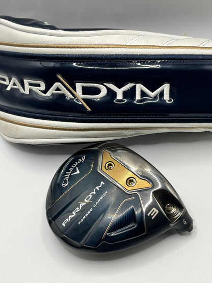 Callaway Paradym #3 Wood / 15 Degrees / Head and Headcover Only