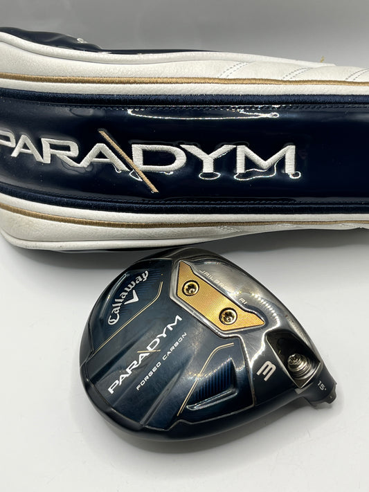 Callaway Paradym #3 Wood / 15 Degrees / Head and Headcover Only