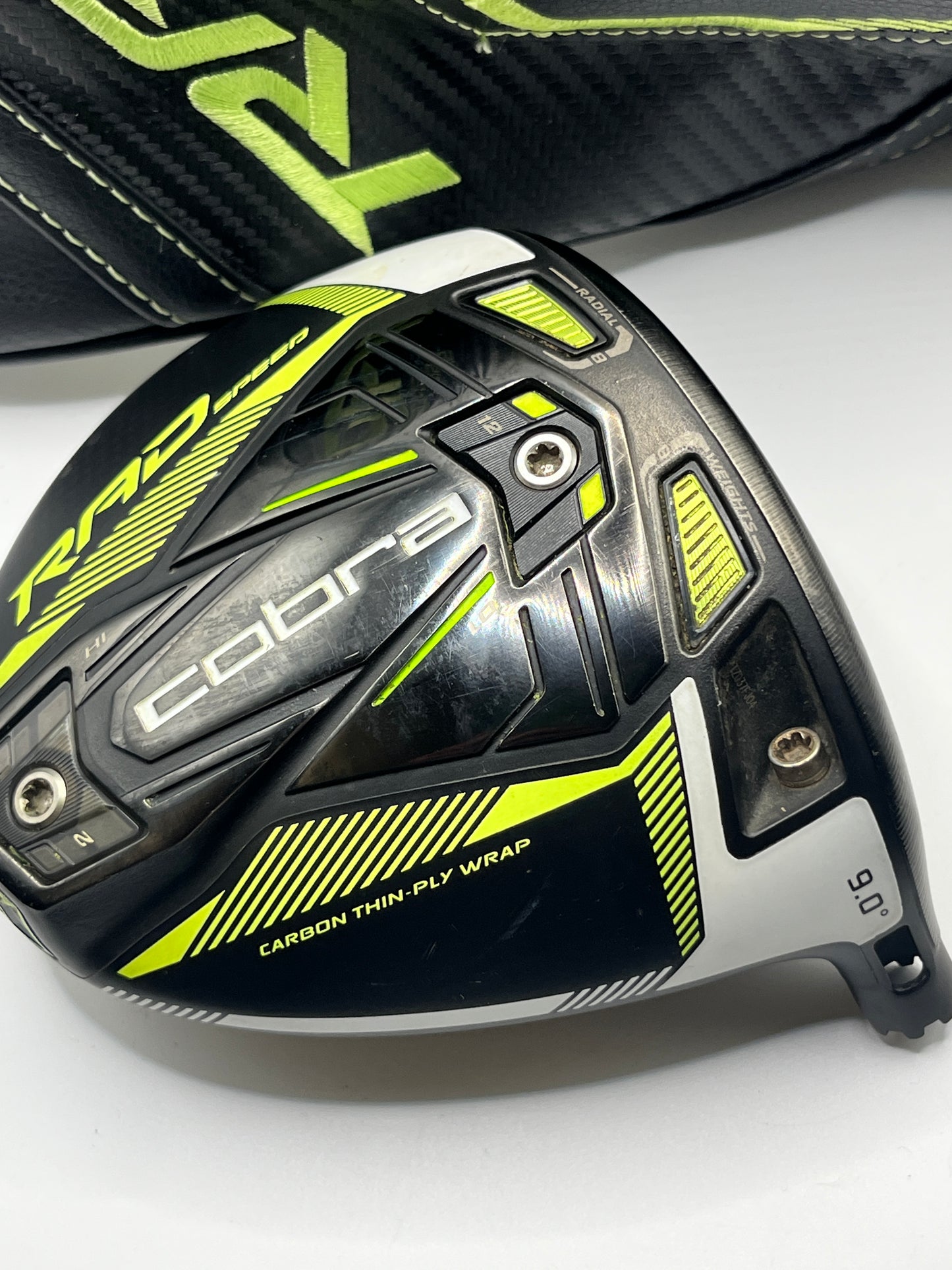 Cobra Radspeed Driver / 9 Degree / Head and Headcover Only