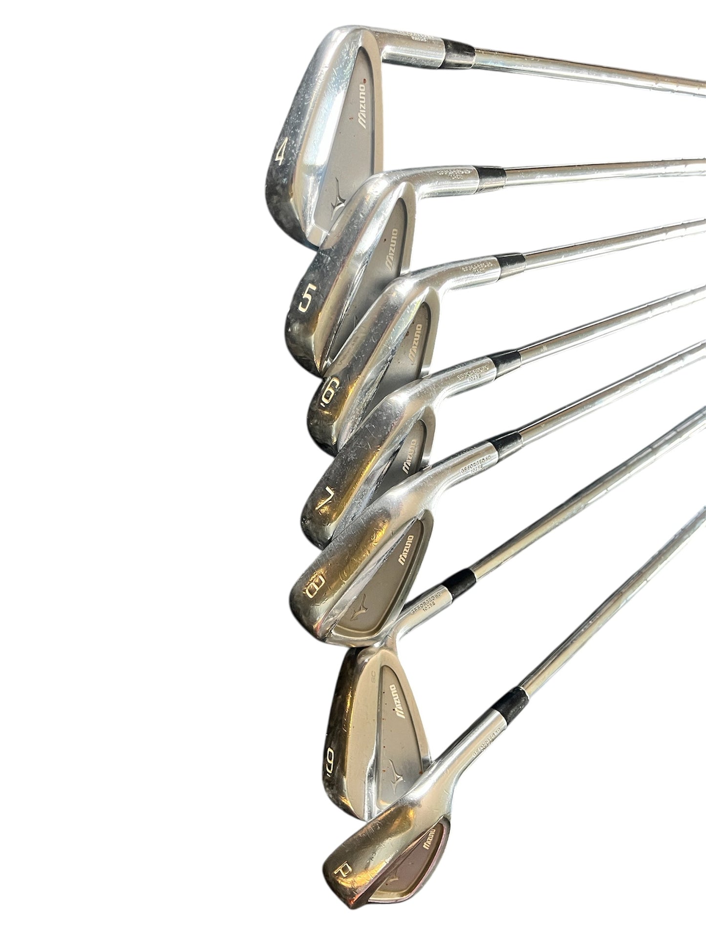 Mizuno MP-18 SC Irons / 4-PW / Stiff Flex / KBS Tour Shafts