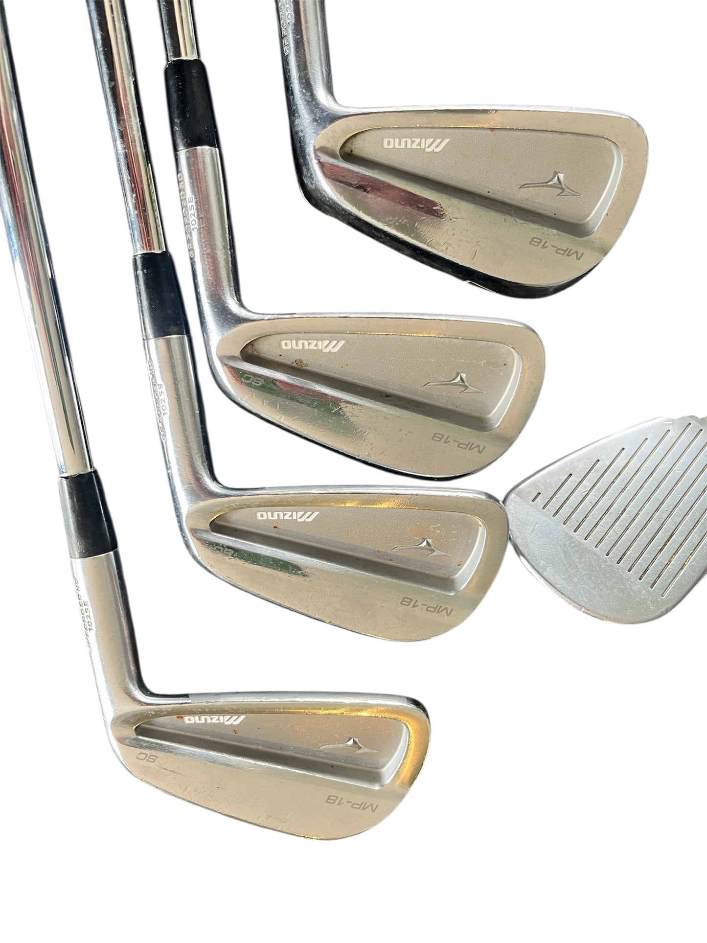 Mizuno MP-18 SC Irons / 4-PW / Stiff Flex / KBS Tour Shafts