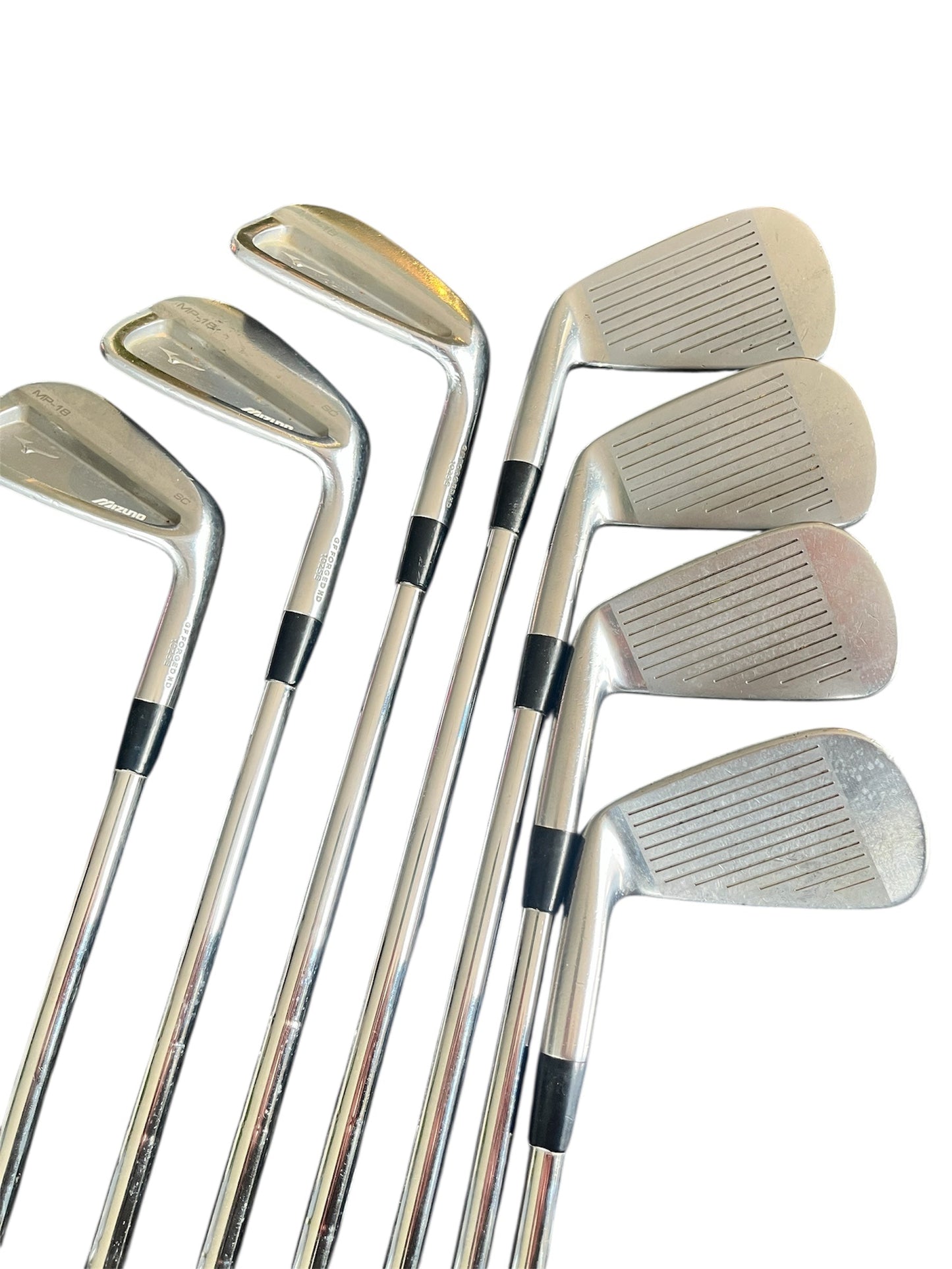 Mizuno MP-18 SC Irons / 4-PW / Stiff Flex / KBS Tour Shafts