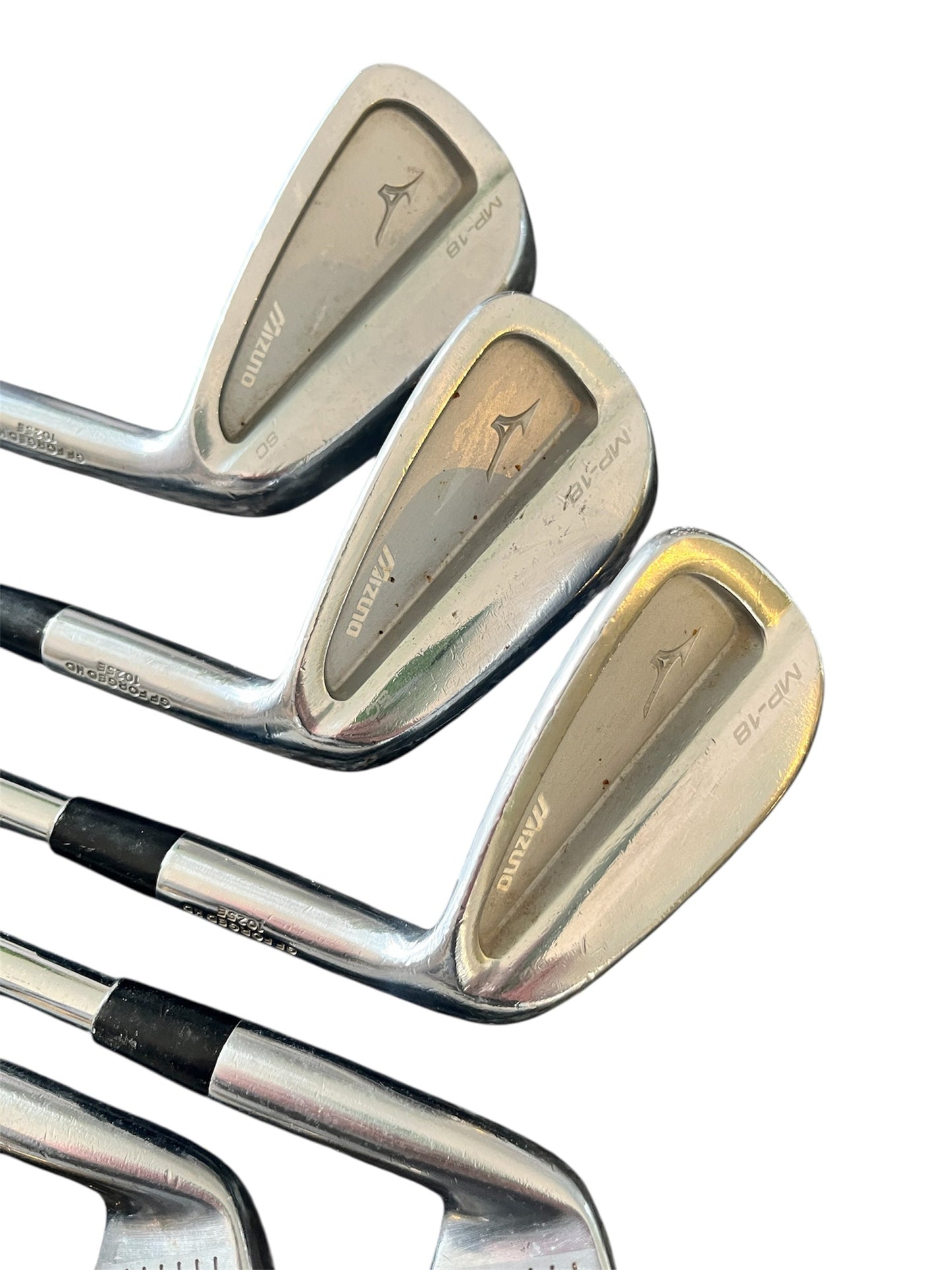 Mizuno MP-18 SC Irons / 4-PW / Stiff Flex / KBS Tour Shafts