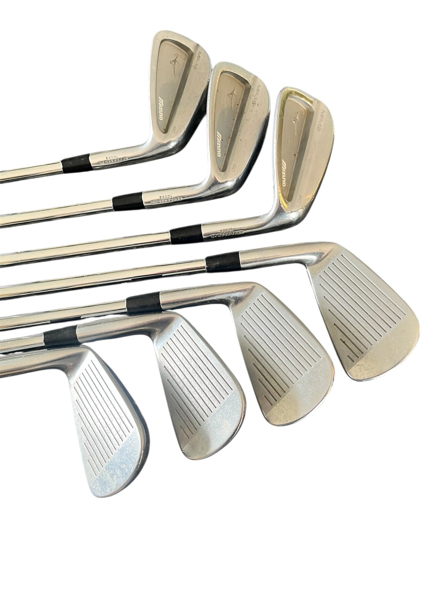 Mizuno MP-18 SC Irons / 4-PW / Stiff Flex / KBS Tour Shafts