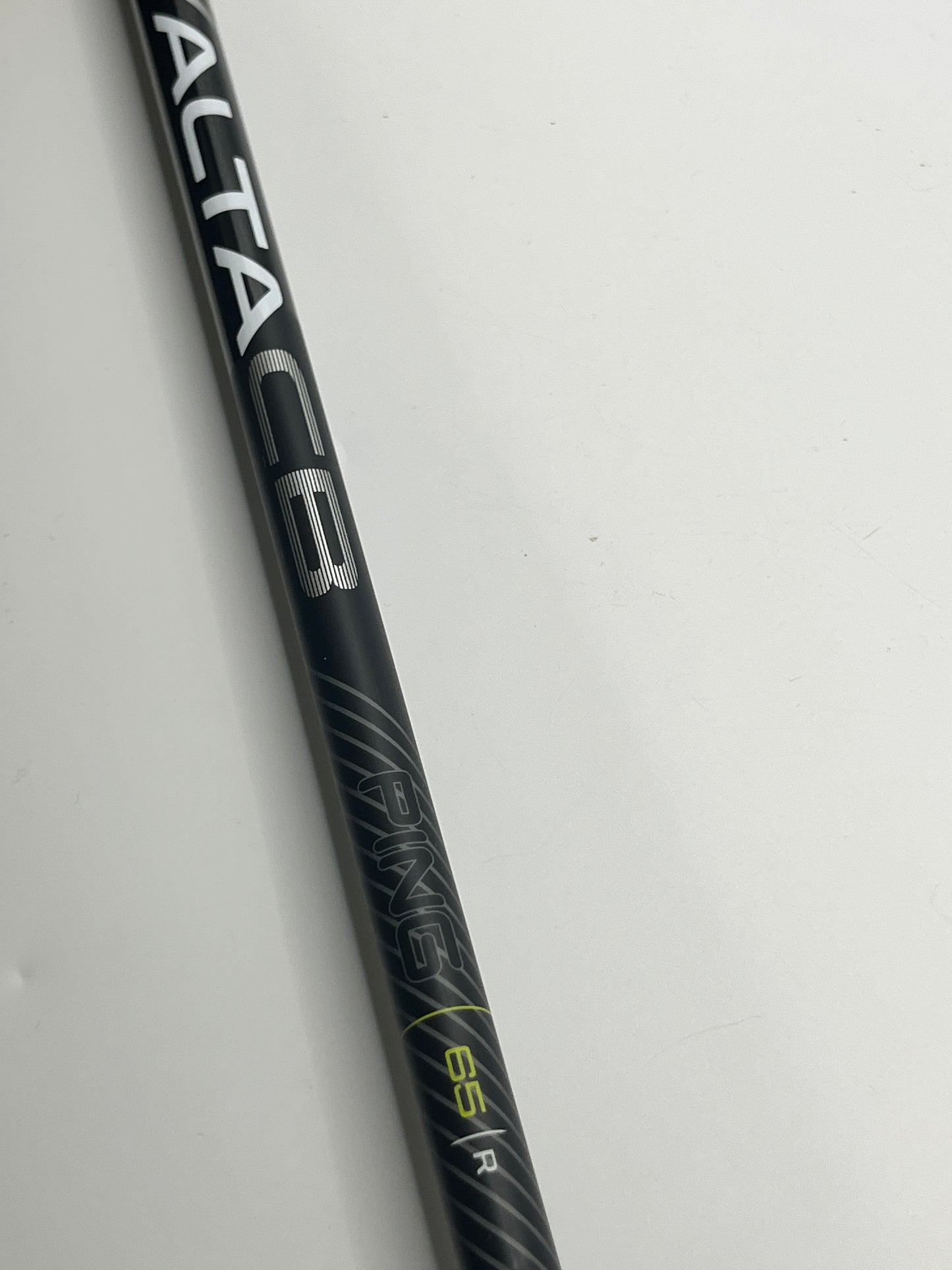 Ping ALTA CB Black 65 #3 Wood Shaft / Regular Flex / Ping G410/425/430/440