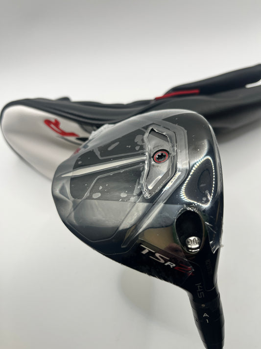 Titleist TSR2+ #3 Wood / 14.5 Degree / R Flex / HZRDUS Black Gen 4 / NEW