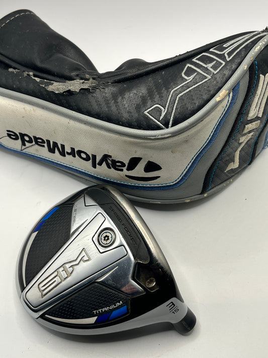 TaylorMade SIM Titanium #3 Wood / 15 Degrees / Head and Headcover