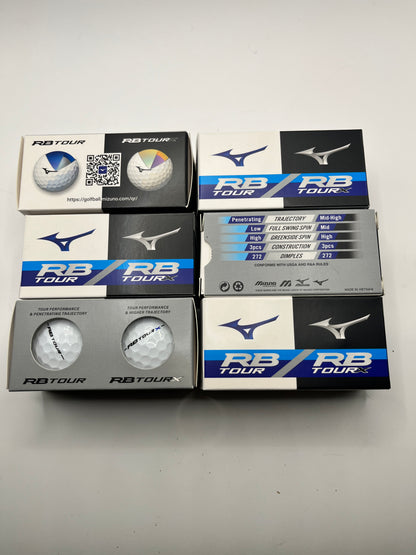 Mizuno RB Tour / RB Tour X Golf Balls (12 Balls)