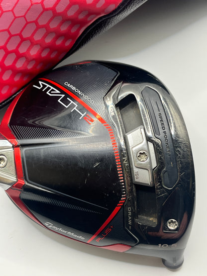 Taylormade Stealth2 Plus Driver / 10.5 Degrees / Head and Headcover Only