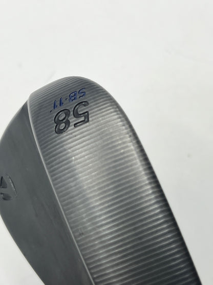 TaylorMade MG3 Black Satin Wedge / 58 degree /  Stiff Flex / DG Tour Issue