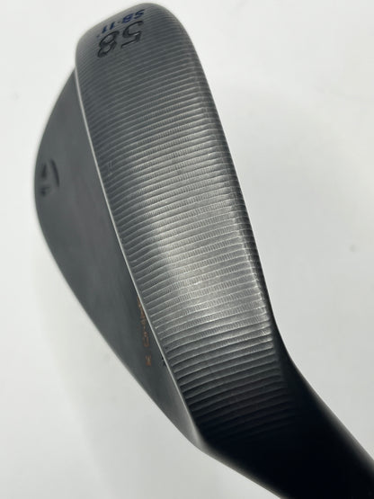 TaylorMade MG3 Black Satin Wedge / 58 degree /  Stiff Flex / DG Tour Issue