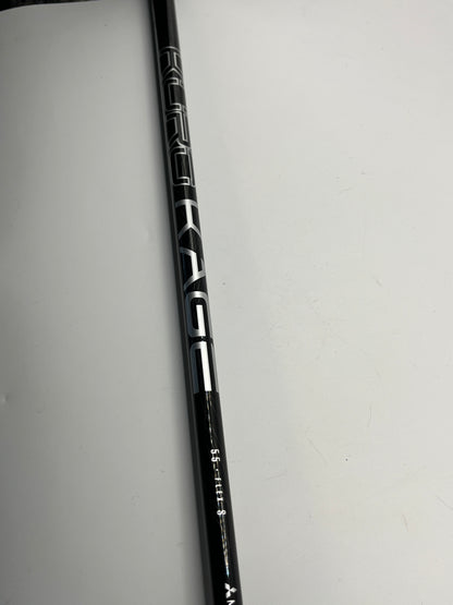 KuroKage Black Dual Core TiNi 55 #3 Wood Shaft / Stiff Flex / Titleist Adaptor
