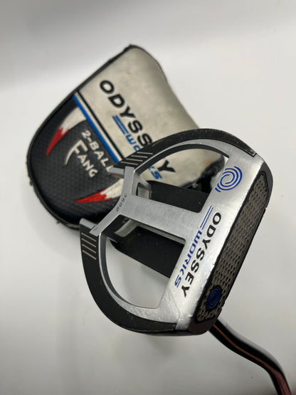 Odyssey Works 2 Ball Fang Putter / 34 inches