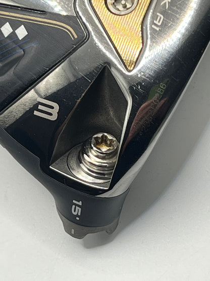 Callaway Paradym TD #3 Wood / 15 Degrees / Head and Headcover Only