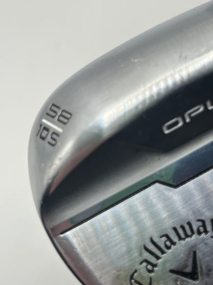 Callaway OPUS Chrome Wedge / 58-10S /  Wedge Flex Mid Dynamic Gold 115