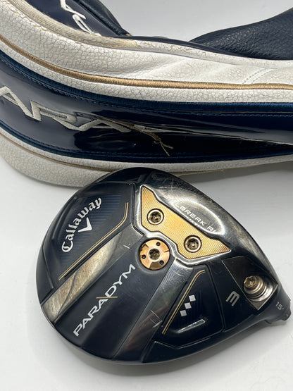 Callaway Paradym Triple Diamond #3 Wood / 15 Degrees / Head Only