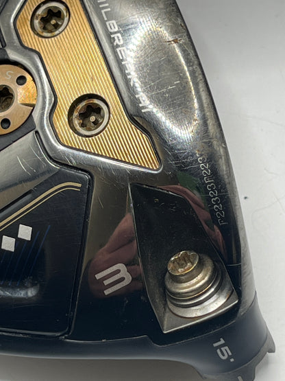 Callaway Paradym Triple Diamond #3 Wood / 15 Degrees / Head Only