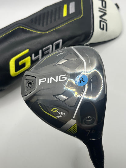 Ping G430 Max 7 Wood / 21 Degree / Regular Flex / Ping ALTA CB 65