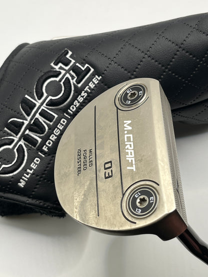 Mizuno M-Craft OMOI #03 Putter / 34 Inches / Weight Kit Included