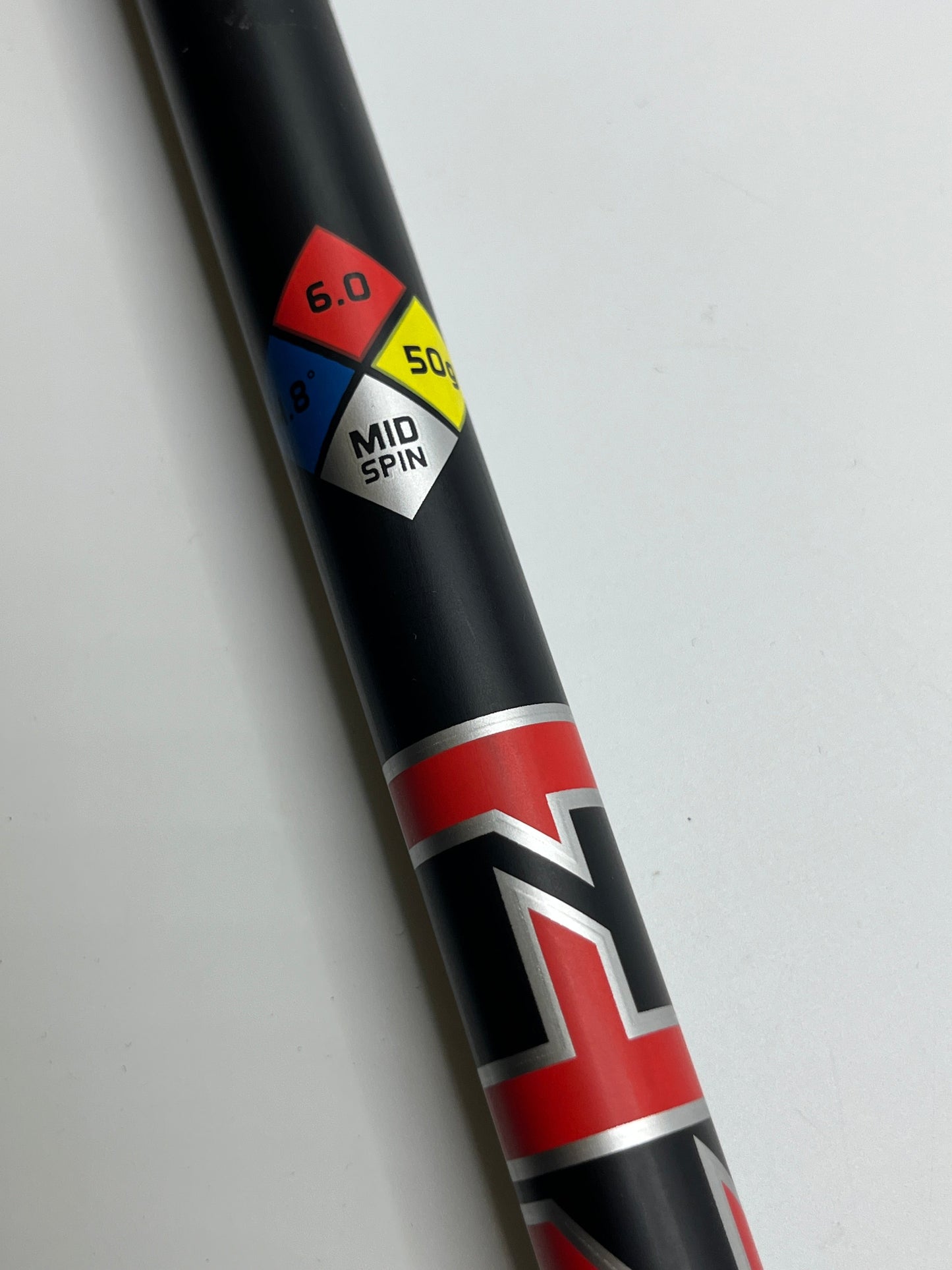 HZRDUS Red CB 50 Driver Shaft / Stiff Flex / Titleist Adaptor