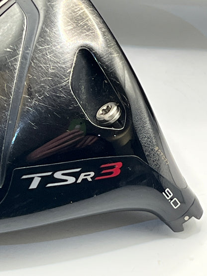 Titleist TSR3 Driver / 9 Degree / Head and Headcover Only