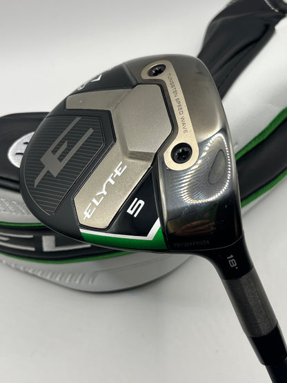 Callaway Elyte #5 Wood / 18 Degrees / Senior Flex / Mitsubishi Vanquish