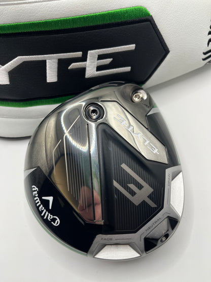 Callaway Elyte Driver / 9 Degree / Head and Headcover Only