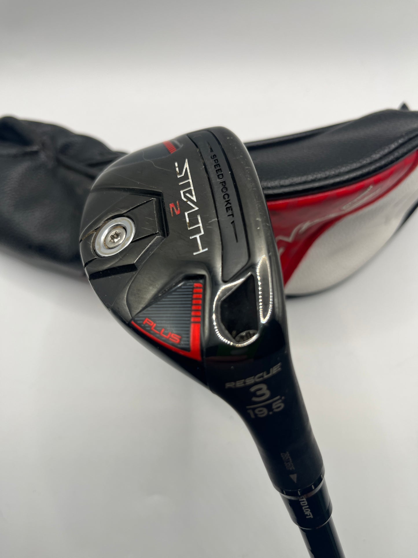 Taylormade Stealth2 Plus #3 Hybrid / 19.5 Degree / Stiff Flex / Kai'Li Red