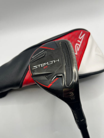 Taylormade Stealth2 #3 Hybrid / 19 Degree / Regular Flex / Tensei AV White