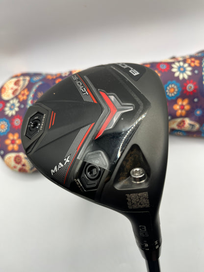 Cobra DS-Adapt MAX #3 Wood / 15.5 Degrees / Stiff Flex / Denali Blue