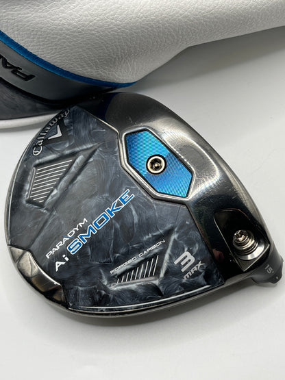 Callaway AI Smoke MAX #3 Wood / 15 Degrees / Head and Headcover Only