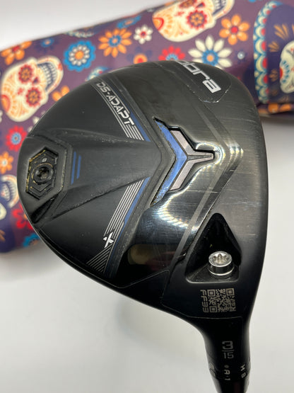 Cobra DS-Adapt X #3 Wood / 15 Degrees / X Flex / Denali Black