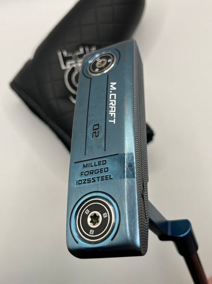 Mizuno M-Craft OMOI Blue Ion #02 Putter / 35 Inches