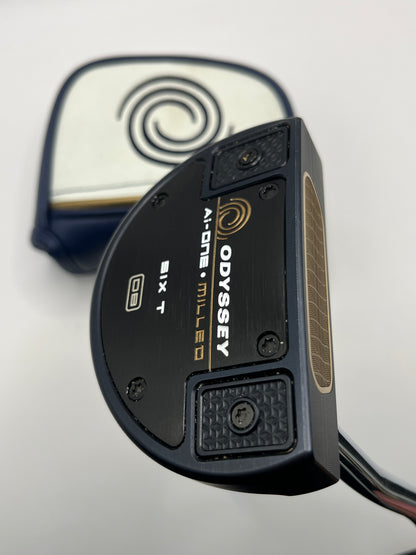 Odyssey Ai One Milled Six T DB / 34 Inches / Stroke Lab