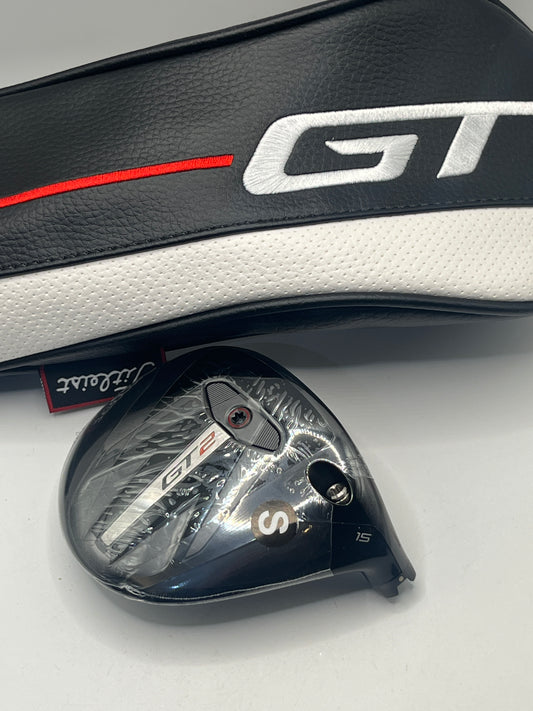 Titleist GT2 #3 Wood / 15 Degree / Head and Headcover / NEW