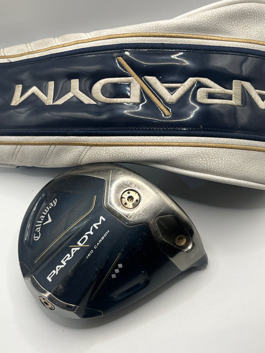 Callaway Paradym Triple Diamond Driver / 9 Degree / Head and Headcover Only