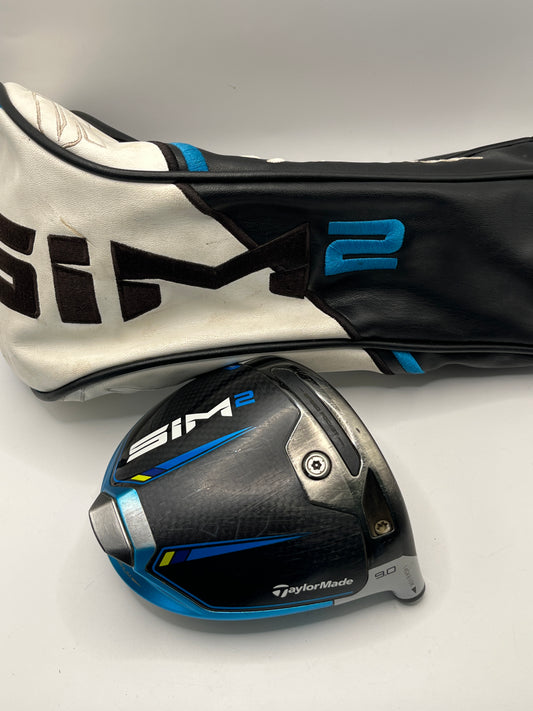 Taylormade SiM2 Driver / 9 Degrees / Head and Headcover Only