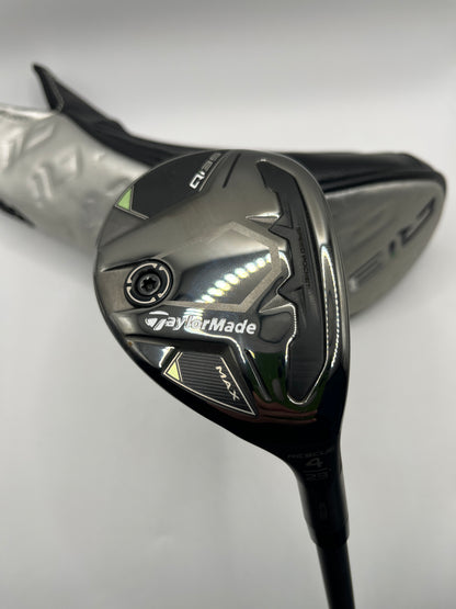 Taylormade Qi35 Max #4 Hybrid / 23 Degree / Regular Flex / Fujikura AirSpeeder 50