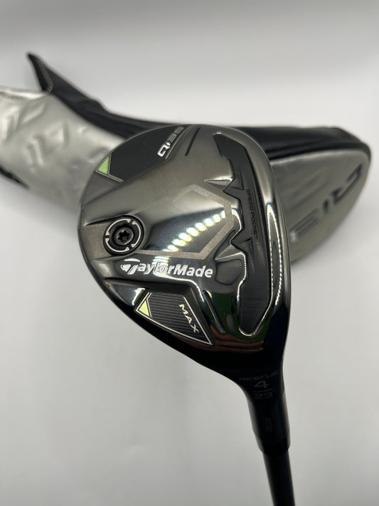 Taylormade Qi35 Max #4 Hybrid / 23 Degree / Regular Flex / Fujikura AirSpeeder 50