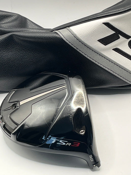 Titleist TSR3 Driver / 9 Degrees / Head and Headcover Only