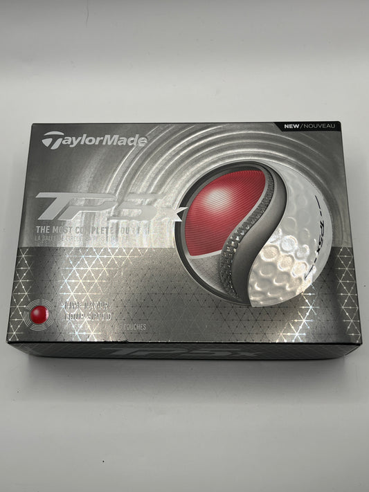 Box of 12 Taylormade TP5X golf balls