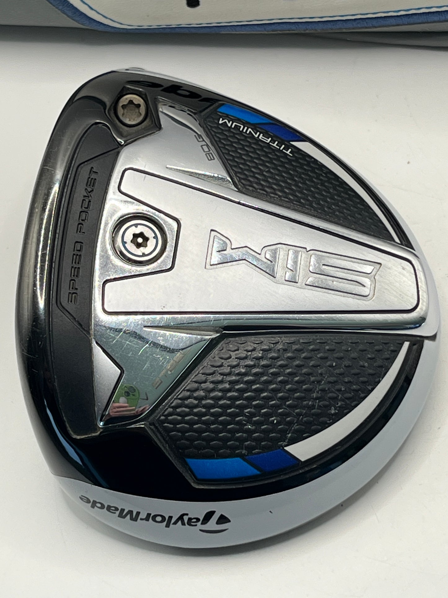 TaylorMade SIM Titanium #3 Wood / 15 Degrees / Head and Headcover Only