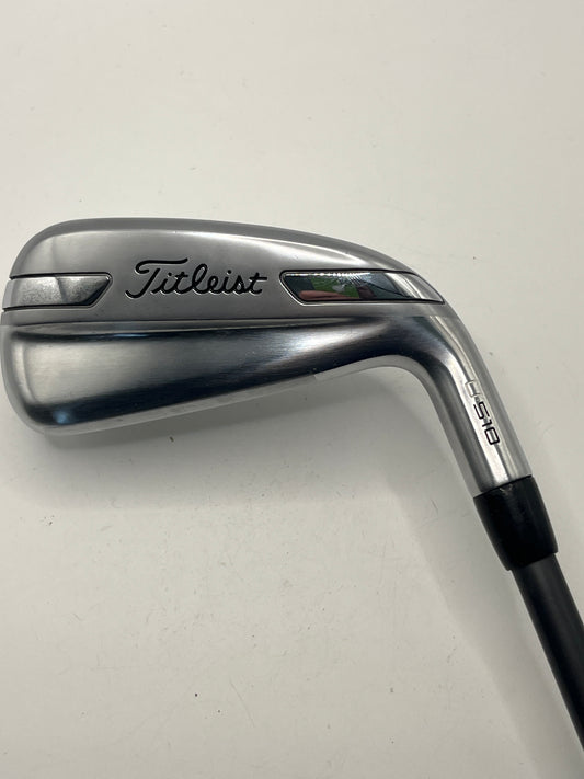 Titleist U510 Utility #3 Iron / 20 Degree / Stiff Flex / HZRDUS Smoke Black