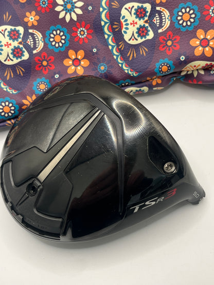 Titleist TSR3 Driver / 9 Degrees / Head and Headcover