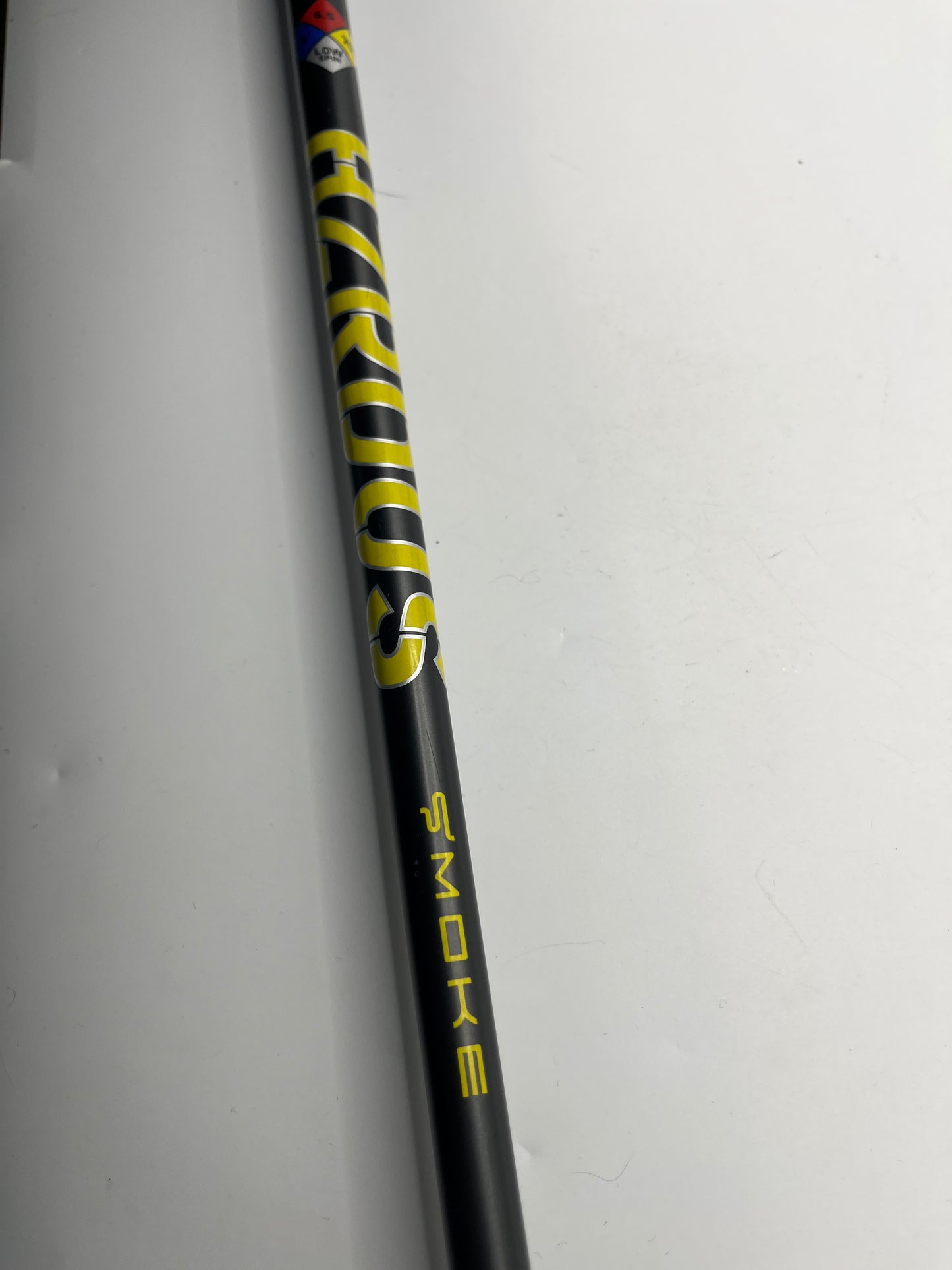 HZRDUS Smoke Yellow 60 Driver Shaft / X Flex / Taylormade Adaptor