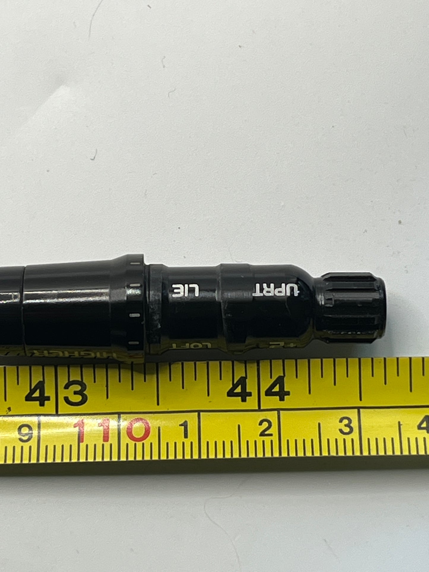 HZRDUS Smoke Yellow 60 Driver Shaft / X Flex / Taylormade Adaptor