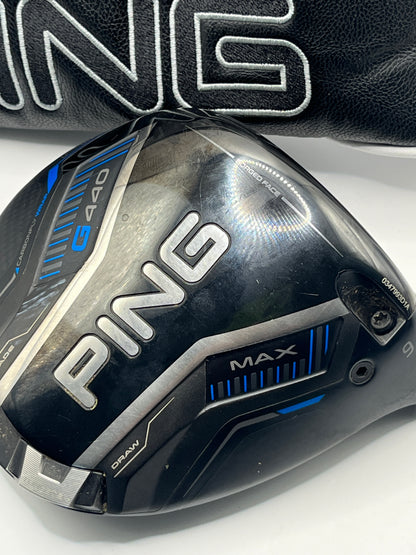 Ping G440 Max Driver / 9 Degree / Head and Headcover Only