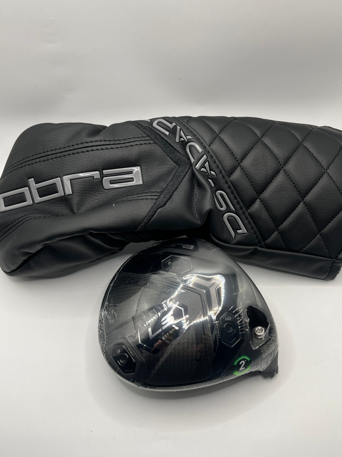 Cobra DS Adapt LS Driver / 9 Degree / Head and Headcover Only NEW